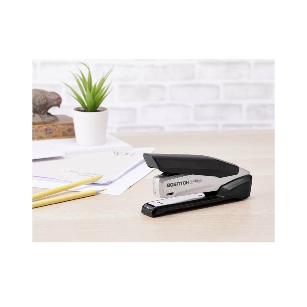PaperPro(R) Prodigy(R) Stapler, Metallic Black/Silver, 0